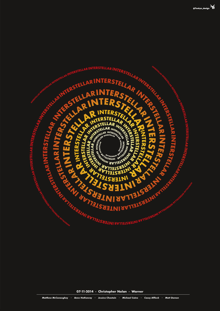 Cartel Interstellar — pieza 1