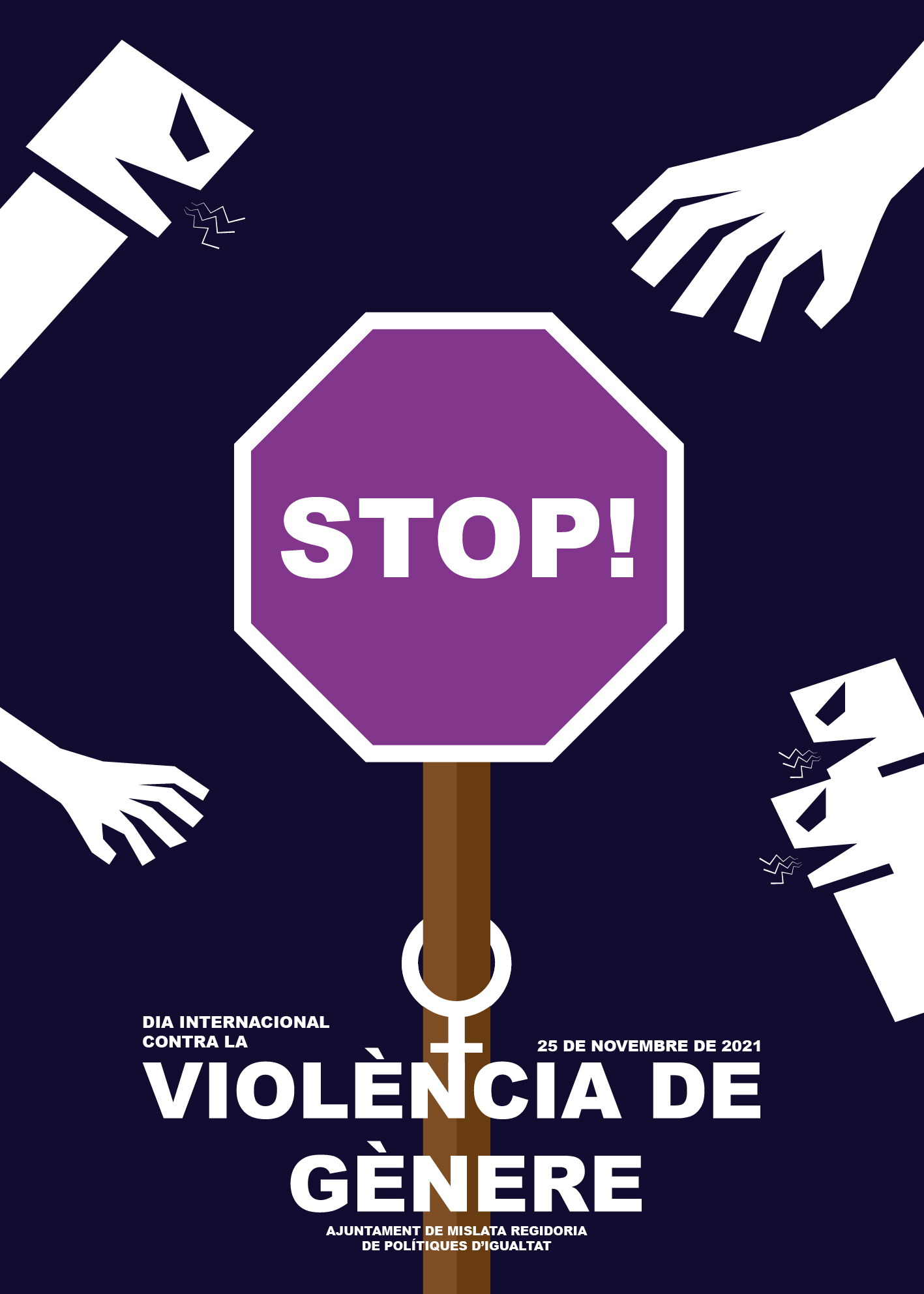 Cartel Violència de Gènere – Ajuntament de Mislata — pieza 1