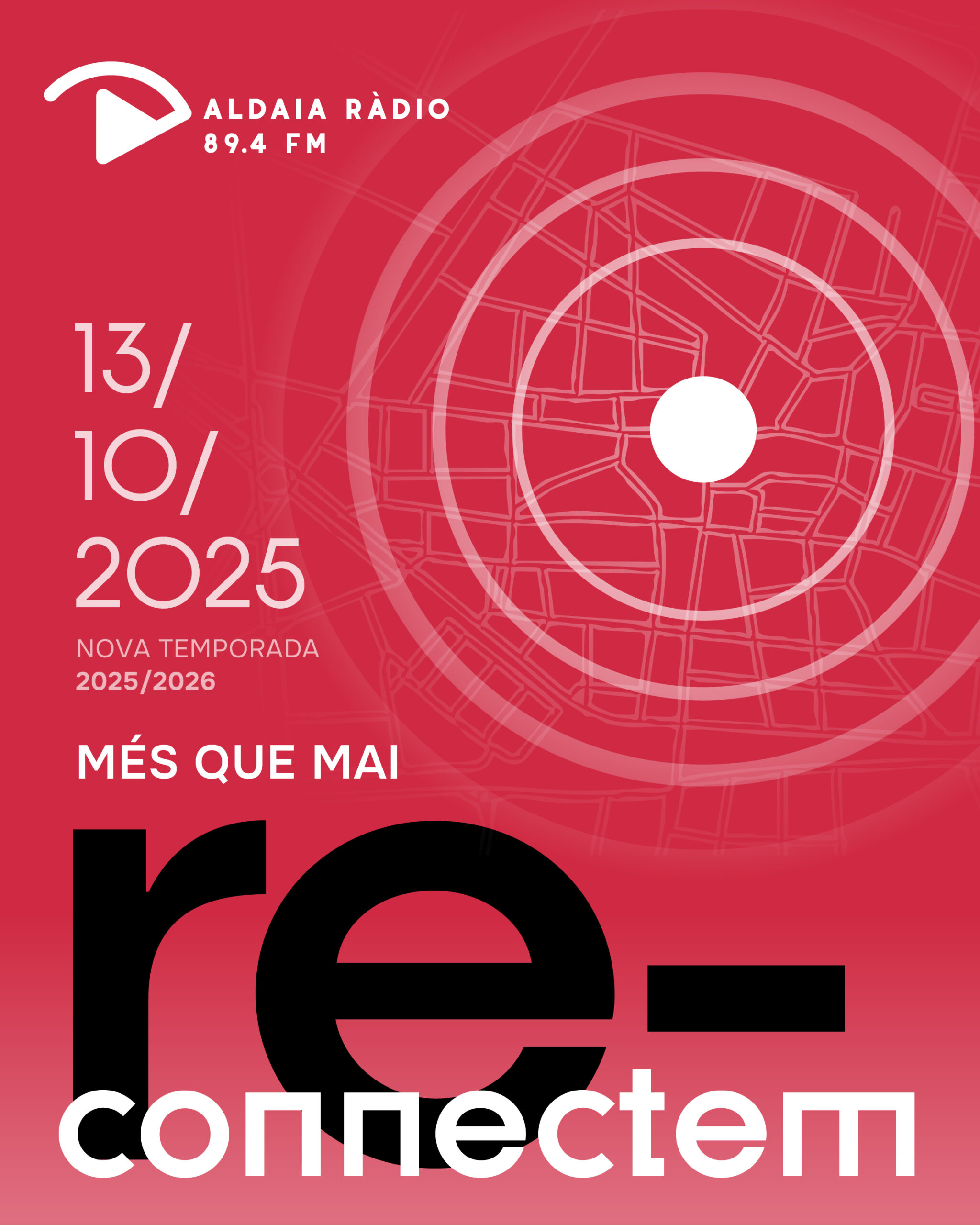 Proyecto Cartel Aldaia Radio — RECONNECTEM post Mesa de trabajo 1 copia