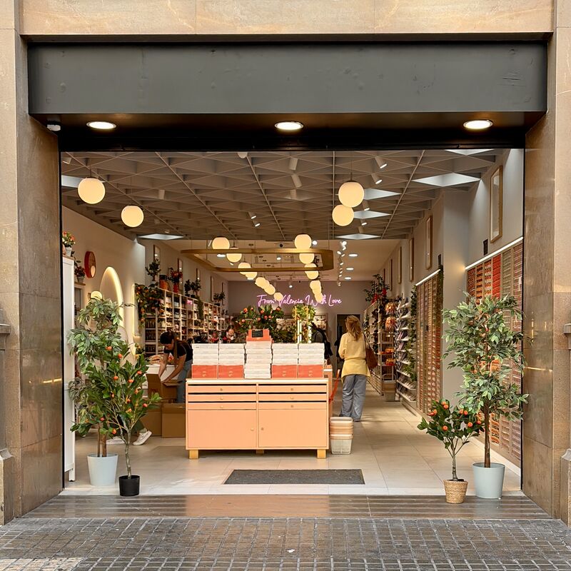 La tienda de la naranja de Valencia: un concepto de marca bien ejecutado